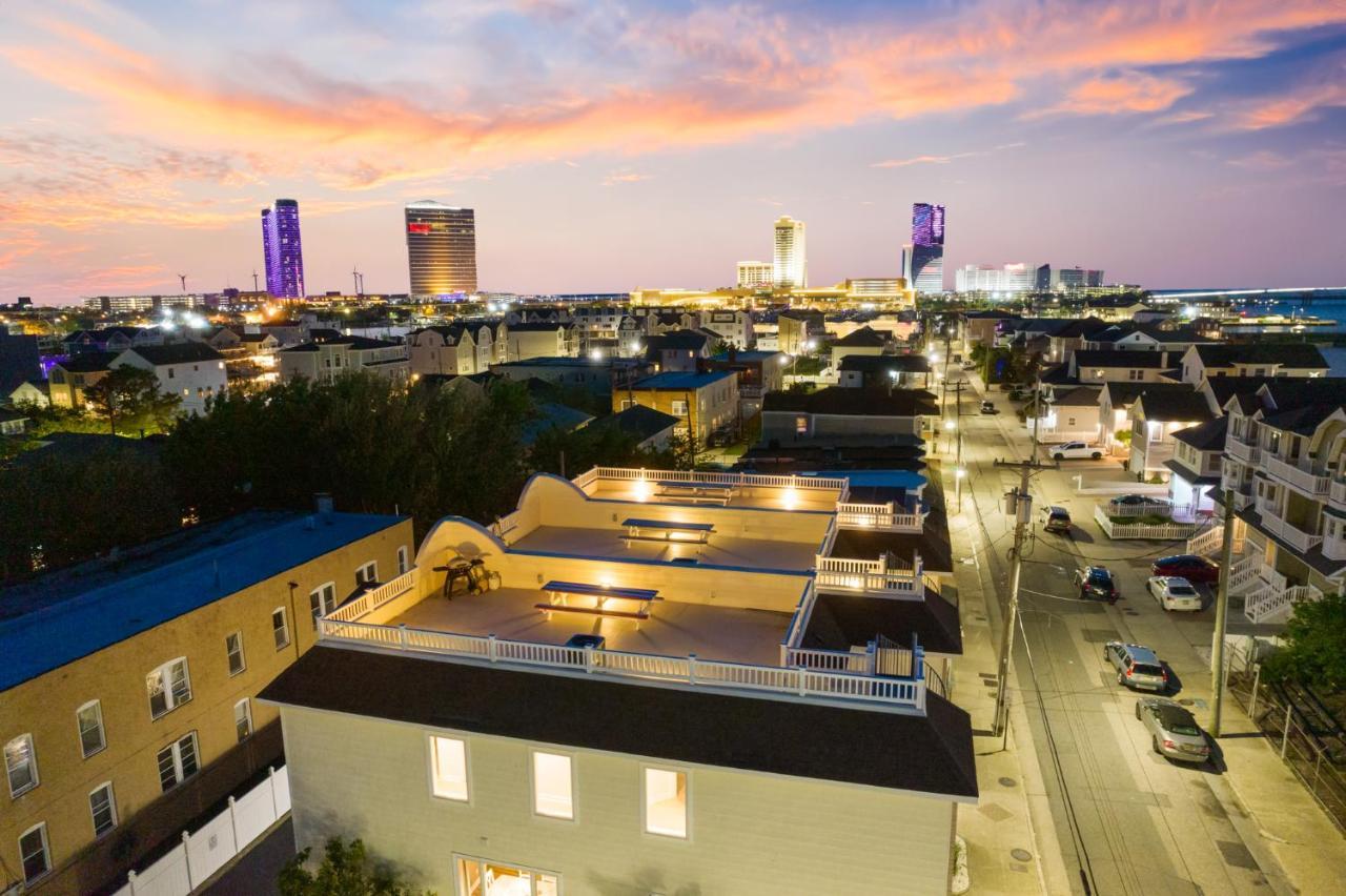 ❤️ The Top End Townhomes With Stunning Views On One-Of-A-Kind Rooftop Deck! Wow! แอตแลนติกซิตี้ ภายนอก รูปภาพ